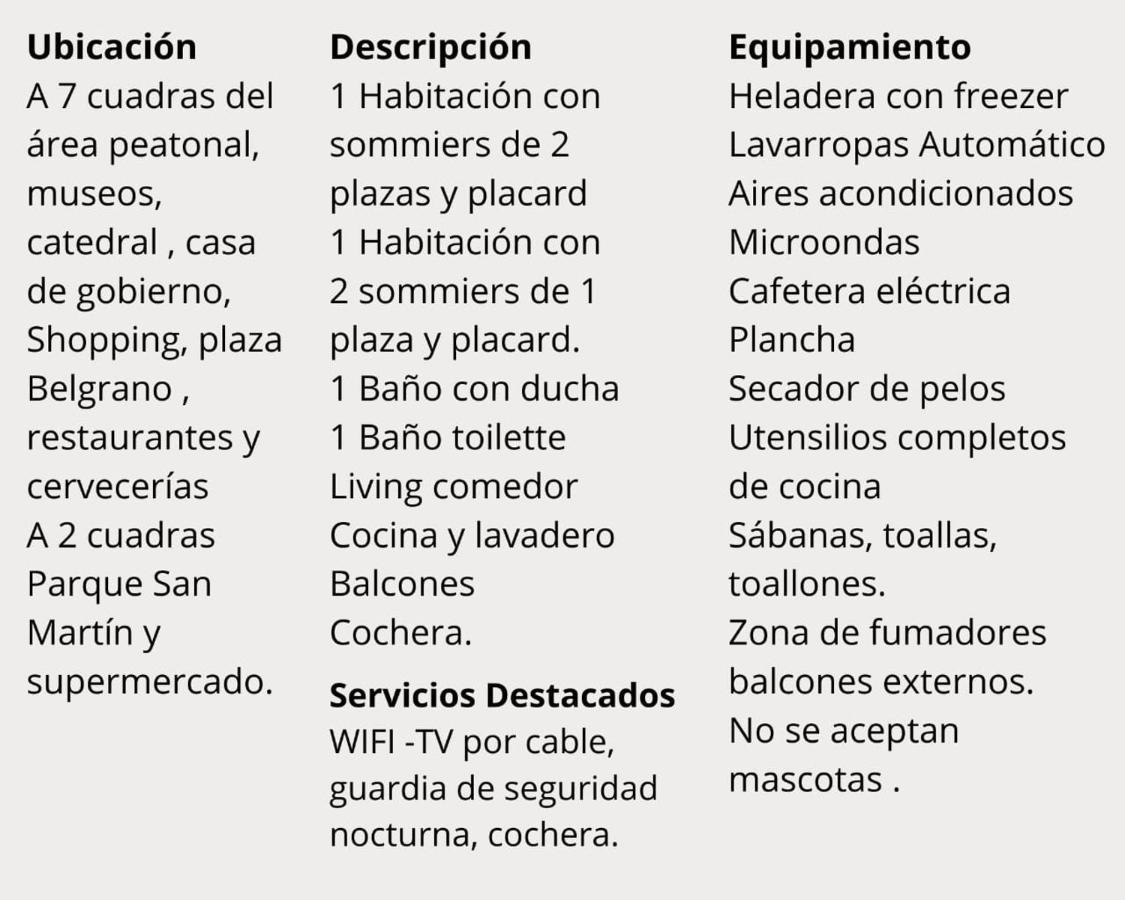 Locacion Jujuy Apartment San Salvador de Jujuy Bagian luar foto